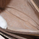 GUCCI GG Supreme Shoulder Bag PVC Beige Gold 001 16 4084 Auth hk2993-11