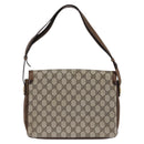 GUCCI GG Supreme Shoulder Bag PVC Beige Gold 001 16 4084 Auth hk2993-2