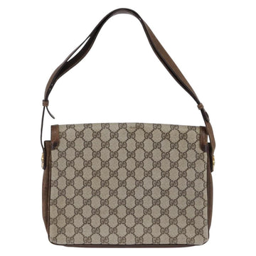 GUCCI GG Supreme Shoulder Bag PVC Beige Gold 001 16 4084 Auth hk2993 - 0