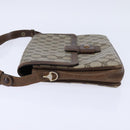 GUCCI GG Supreme Shoulder Bag PVC Beige Gold 001 16 4084 Auth hk2993-3