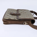 GUCCI GG Supreme Shoulder Bag PVC Beige Gold 001 16 4084 Auth hk2993-4