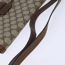 GUCCI GG Supreme Shoulder Bag PVC Beige Gold 001 16 4084 Auth hk2993-7