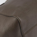 GUCCI Tragetasche Leder Gold Grau 354408 Auth hk2995-14