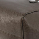 GUCCI Tote Bag Leather Gold Gray 354408 Auth hk2995-15
