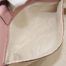 GUCCI Tote Bag Leather Gold Gray 354408 Auth hk2995-11