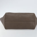 GUCCI Tragetasche Leder Gold Grau 354408 Auth hk2995-5