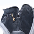 GUCCI Bamboo Hand Bag Enamel 2way Black Gold 000 58 0290 Auth hk2996-19