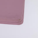 CELINE Trio Shoulder Bag Leather Pink Gold Auth hk2999-14