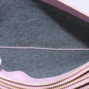 CELINE Trio Shoulder Bag Leather Pink Gold Auth hk2999-11