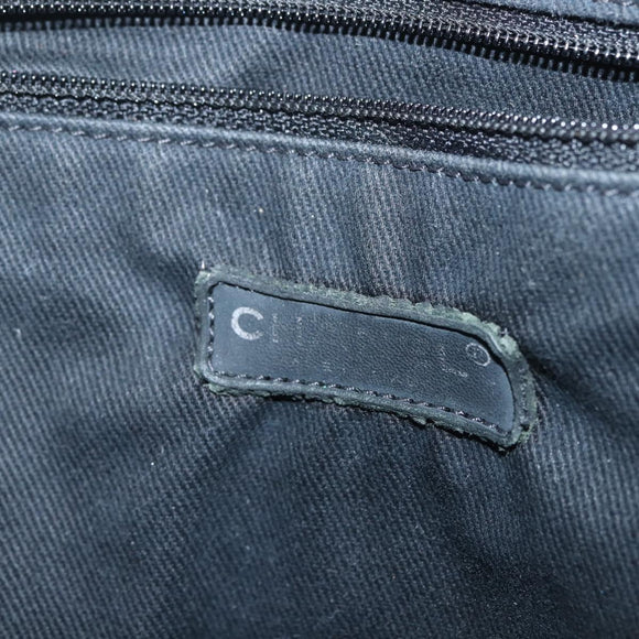 CHANEL Deauville line Chain Shoulder Bag Straw White Silver CC Auth hk3000