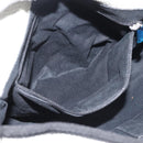 CHANEL Deauville line Chain Shoulder Bag Straw White Silver CC Auth hk3000-19