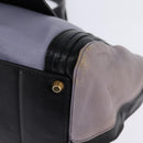 Chloe Alice Hand Bag Leather Purple Gold Auth hk3001-13