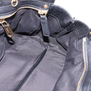 Chloe Alice Hand Bag Leather Purple Gold Auth hk3001-16