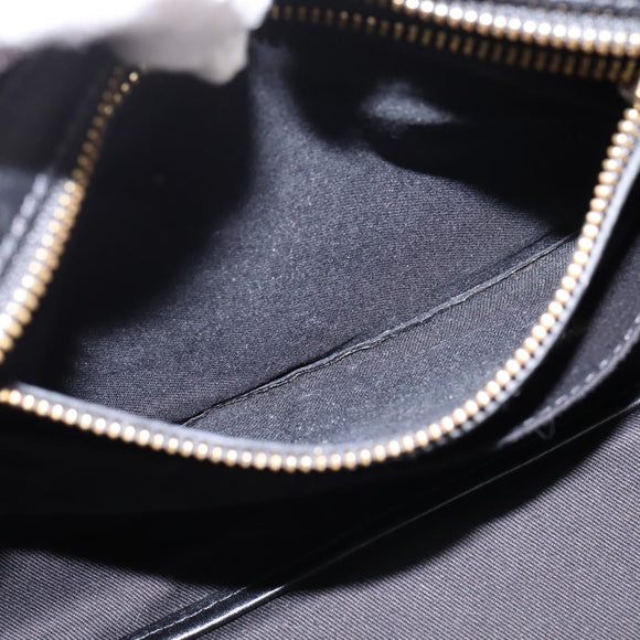 Chloe Alice Hand Bag Leather Purple Gold Auth hk3001