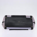 Chloe Alice Hand Bag Leather Purple Gold Auth hk3001-9