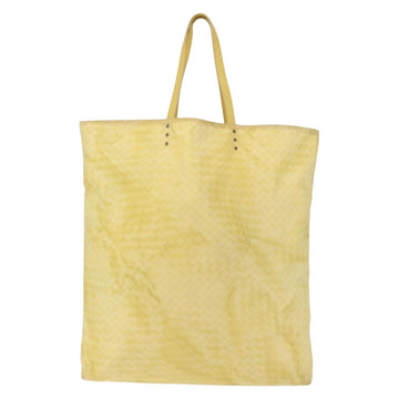 BOTTEGA VENETA Tote Bag Nylon Silver Auth hk3004 - 0