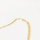 Gianni Versace Vanity Hand Bag Leather 2way Black Gold Auth hk3006-15