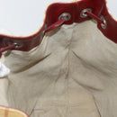 BURBERRY Nova Check Shoulder Bag PVC Beige Auth hk3007-20