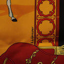 HERMES Carre 90 Scarf ""Real Escuela Andaluza Del Arte Ecuestre "" Auth hk3013-12