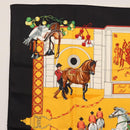 HERMES Carre 90 Scarf ""Real Escuela Andaluza Del Arte Ecuestre "" Auth hk3013-2