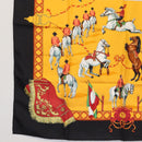 HERMES Carre 90 Scarf ""Real Escuela Andaluza Del Arte Ecuestre "" Auth hk3013-8