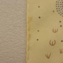 HERMES Carre 90 Scarf ""REVE D'AUSTRALIE "" Silk Yellow Auth hk3014-13