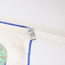 HERMES Carre 90 Scarf ""TORANA"" Silk White Auth hk3016-14