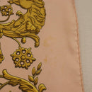 HERMES Carre 90 Scarf ""LA PROMENADE"" Silk Pink Auth hk3017-12