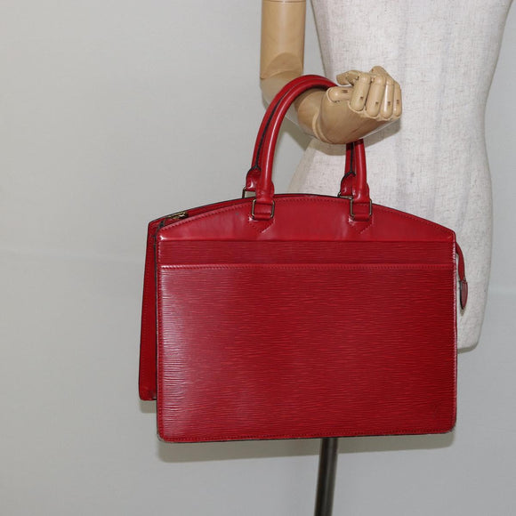 LOUIS VUITTON Epi Riviera Hand Bag Red M48187 LV Auth hk3019