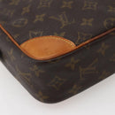 LOUIS VUITTON Monogram Compiegne 28 Clutch Bag M51845 LV Auth hk3024-16