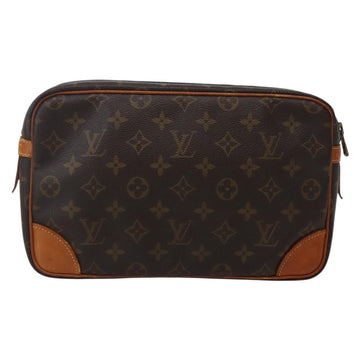 LOUIS VUITTON Monogram Compiegne 28 Clutch Bag M51845 LV Auth hk3024 - 0