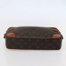 LOUIS VUITTON Monogram Compiegne 28 Clutch Bag M51845 LV Auth hk3024-6