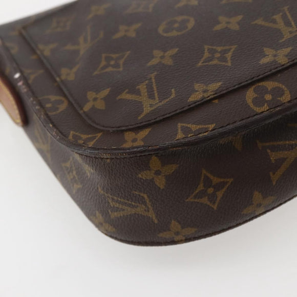 LOUIS VUITTON Monogram Saint Cloud GM Shoulder Bag M51242 LV Auth hk3026