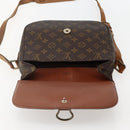 LOUIS VUITTON Monogram Saint Cloud GM Shoulder Bag M51242 LV Auth hk3026-19