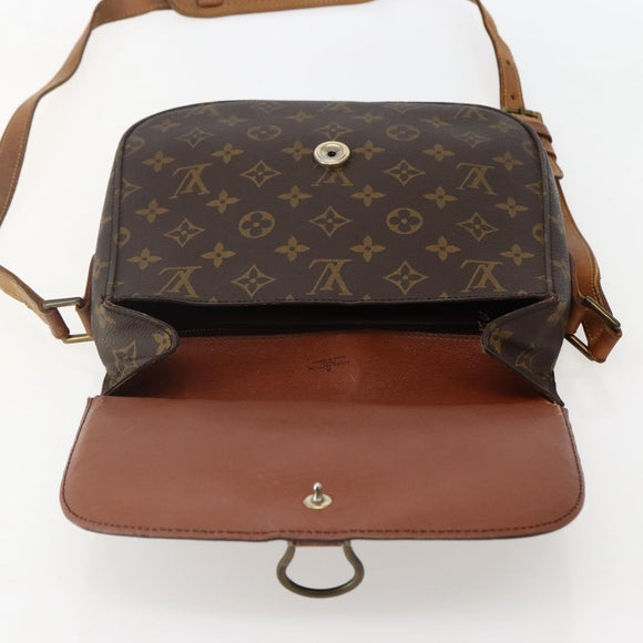 LOUIS VUITTON Monogram Saint Cloud GM Shoulder Bag M51242 LV Auth hk3026