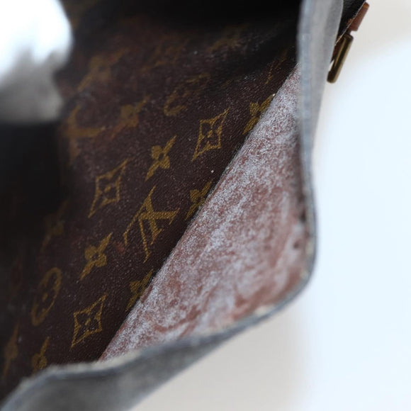 LOUIS VUITTON Monogram Saint Cloud GM Shoulder Bag M51242 LV Auth hk3026