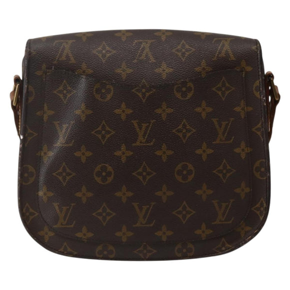 LOUIS VUITTON Monogram Saint Cloud GM Shoulder Bag M51242 LV Auth hk3026