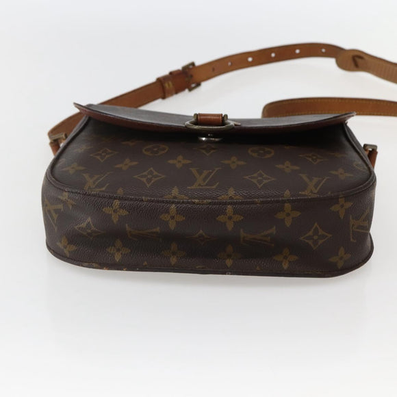 LOUIS VUITTON Monogram Saint Cloud GM Shoulder Bag M51242 LV Auth hk3026