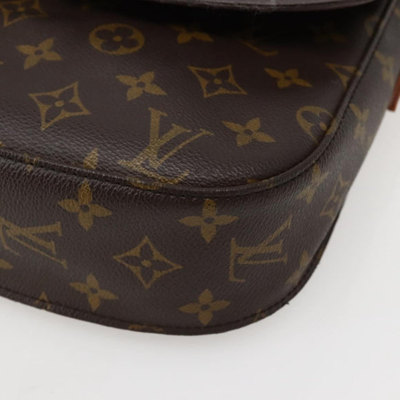 LOUIS VUITTON Monogram Saint Cloud GM Shoulder Bag M51242 LV Auth hk3027