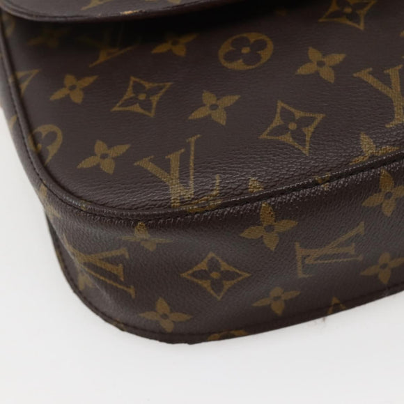 LOUIS VUITTON Monogram Saint Cloud GM Shoulder Bag M51242 LV Auth hk3027