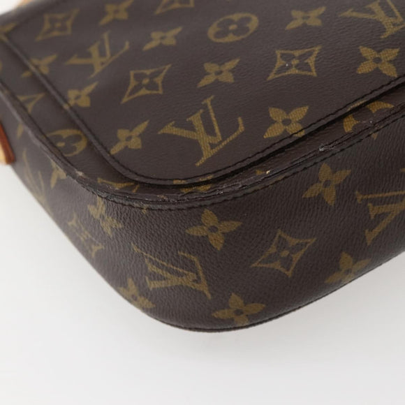 LOUIS VUITTON Monogram Saint Cloud GM Shoulder Bag M51242 LV Auth hk3027