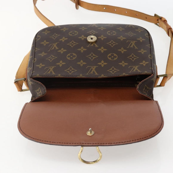 LOUIS VUITTON Monogram Saint Cloud GM Shoulder Bag M51242 LV Auth hk3027