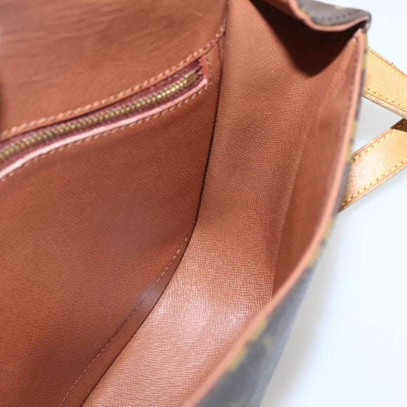 LOUIS VUITTON Monogram Saint Cloud GM Shoulder Bag M51242 LV Auth hk3027