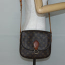 LOUIS VUITTON Monogram Saint Cloud GM Shoulder Bag M51242 LV Auth hk3027-26