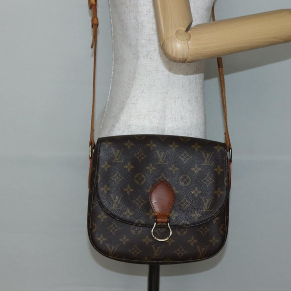 LOUIS VUITTON Monogram Saint Cloud GM Shoulder Bag M51242 LV Auth hk3027