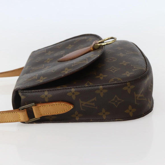 LOUIS VUITTON Monogram Saint Cloud GM Shoulder Bag M51242 LV Auth hk3027