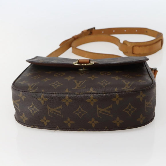 LOUIS VUITTON Monogram Saint Cloud GM Shoulder Bag M51242 LV Auth hk3027
