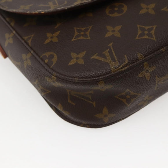 LOUIS VUITTON Monogram Saint Cloud GM Shoulder Bag M51242 LV Auth hk3028