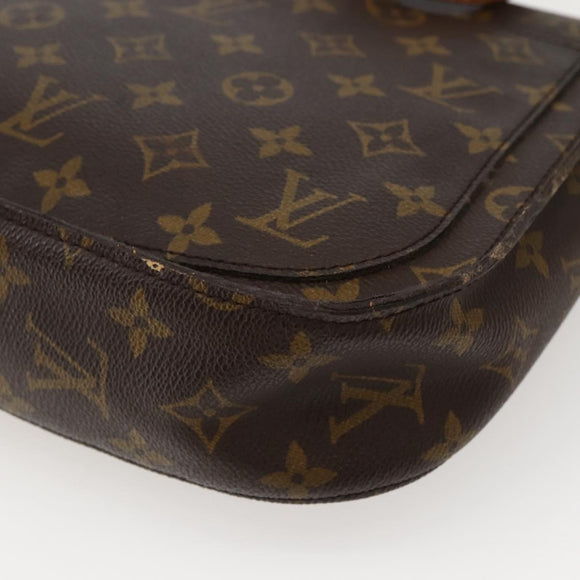 LOUIS VUITTON Monogram Saint Cloud GM Shoulder Bag M51242 LV Auth hk3028