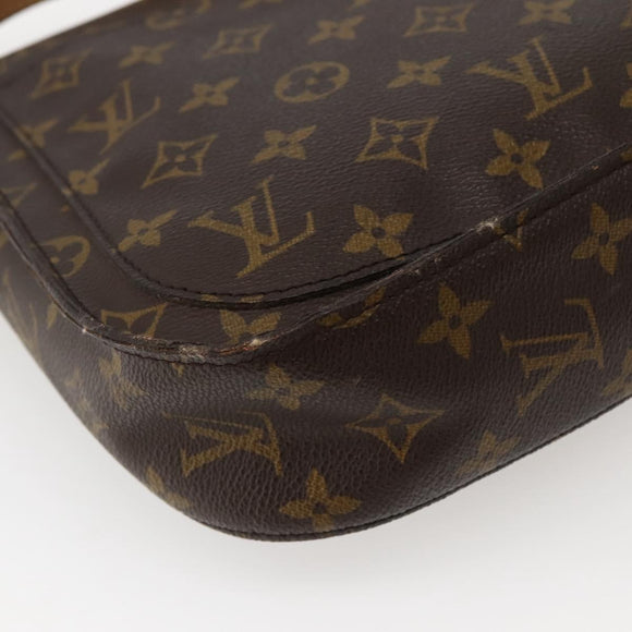 LOUIS VUITTON Monogram Saint Cloud GM Shoulder Bag M51242 LV Auth hk3028